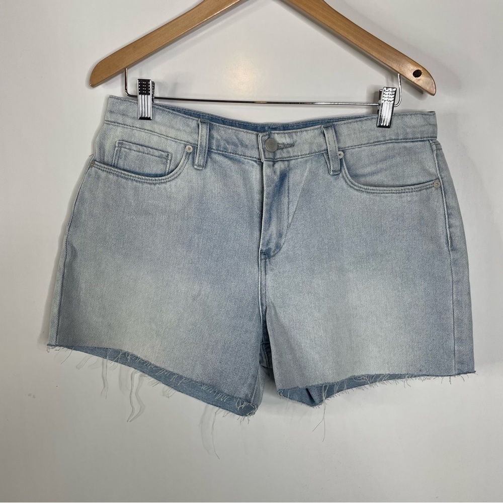 Blank NYC The Fulton Roll Up Shorts Light Wash Size 30
